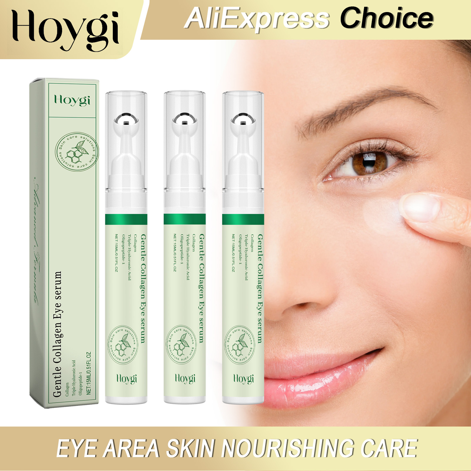 Caffeine Eye Serum - HOYGI-suero de colágeno para ojos, bolsas