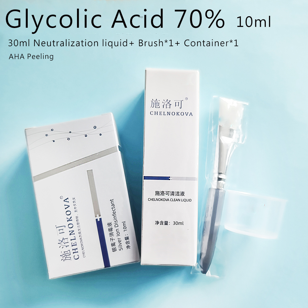 AHA ácido glicólico 70 70% 10m - Lactic Acid Toner reseña y precio
