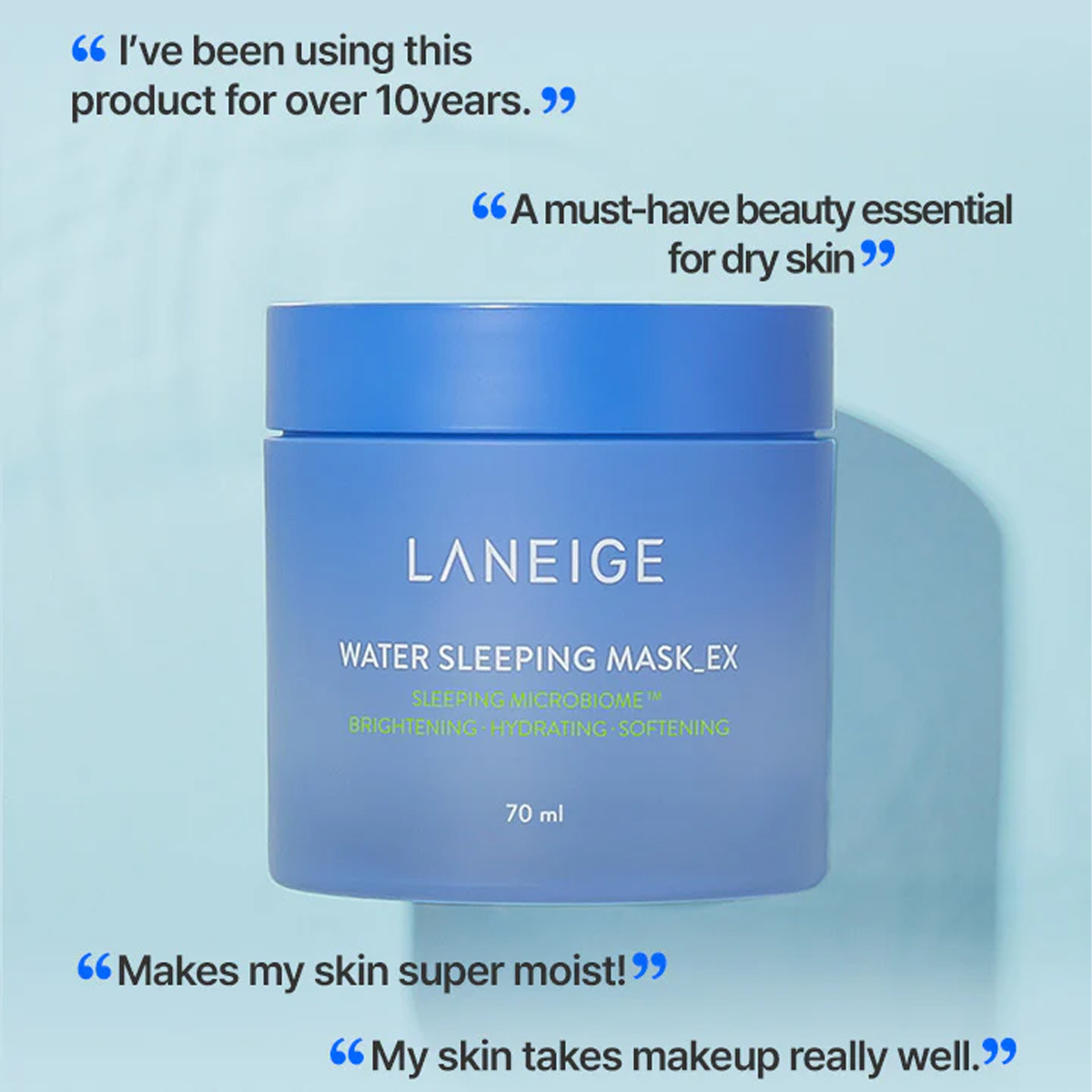 Mascarilla de Noche Hidratante - Skincare Laneige reseña y precio